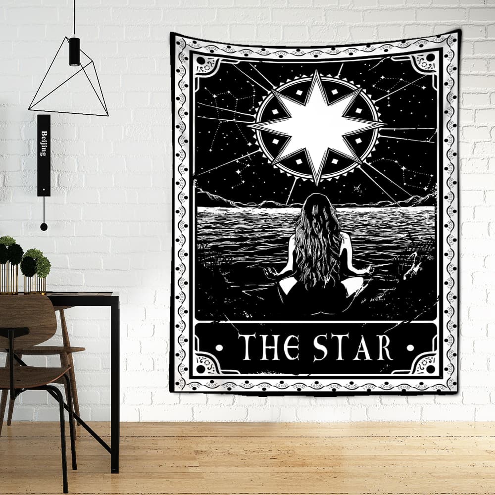 Tenture Murale Tarot « The Star » (95 x 73 cm)