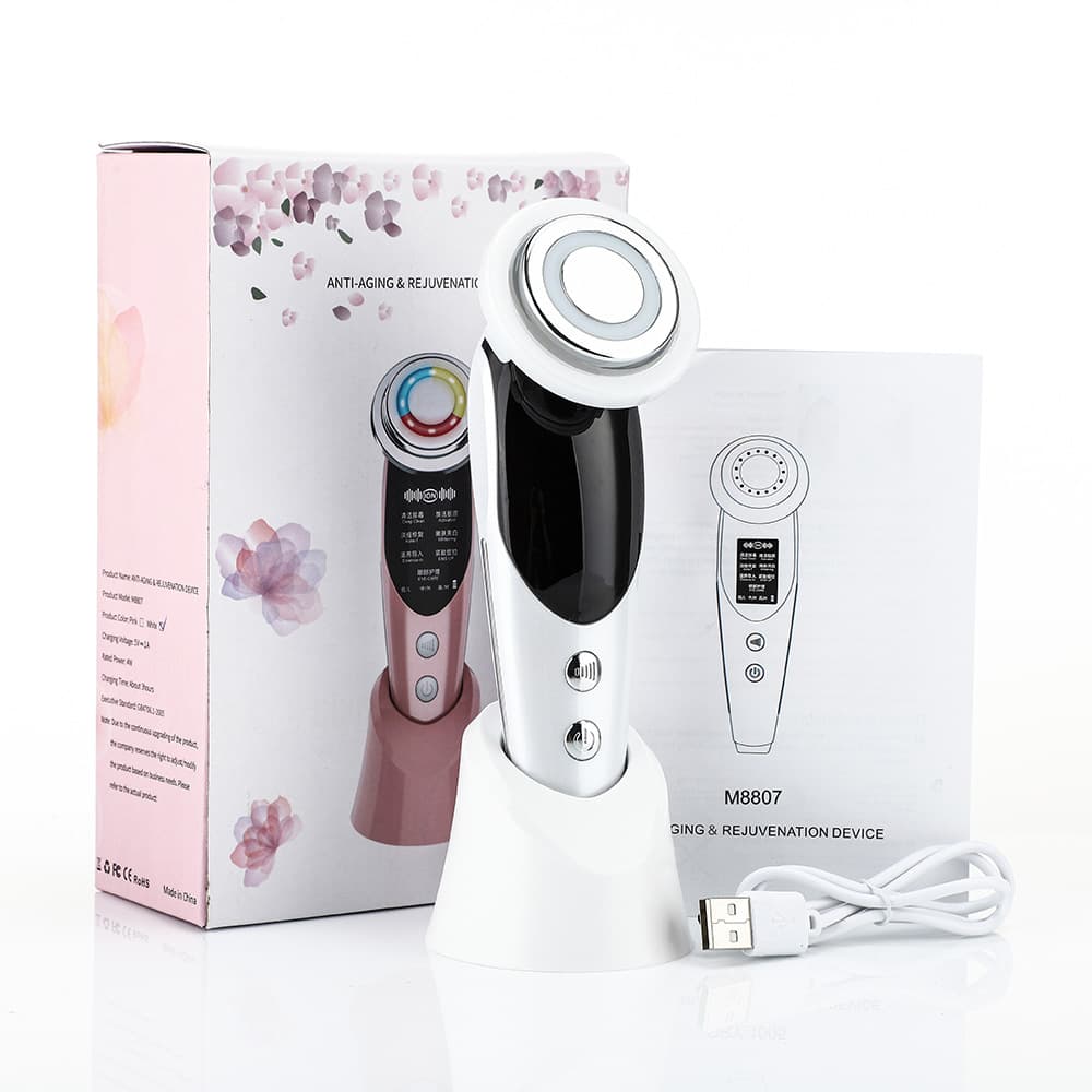 Masseur Facial LED 7-en-1