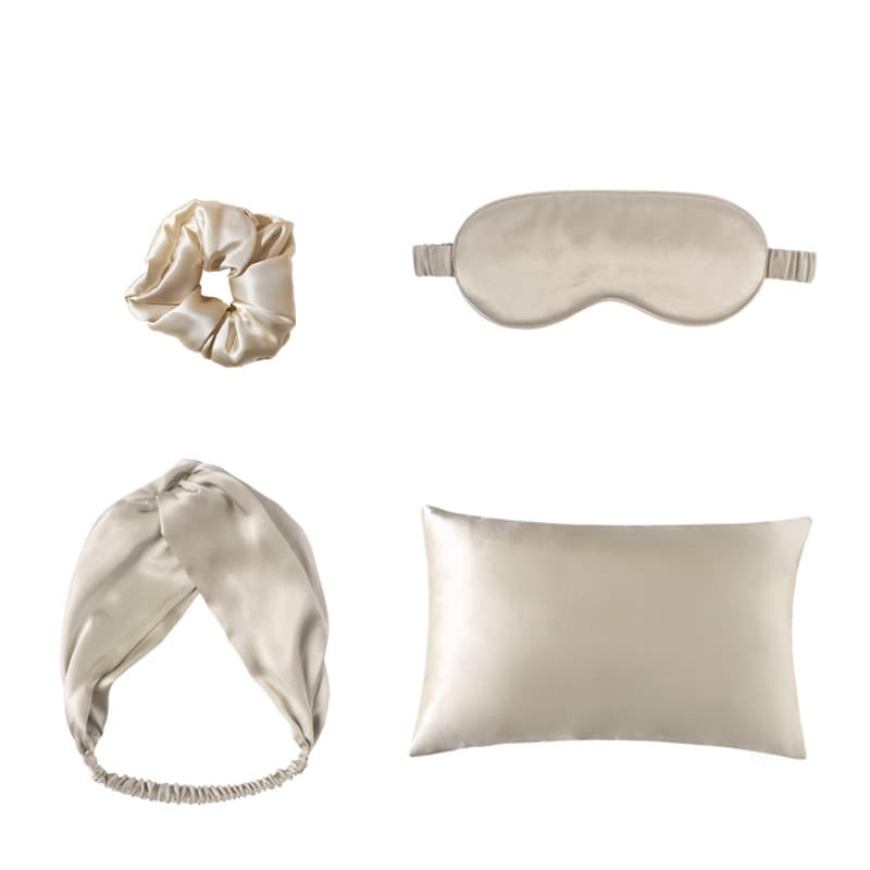 Set Sommeil en Satin 4 Pièces (champagne)